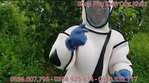 Thực Tế Quần Áo Bắt Ong Rừng Gấu Trúc Trắng Siêu An Toàn