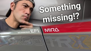 Nothing Screams More 1980S Then Big Stickers Time To Apply The Decals To The Mira Turbo Tr