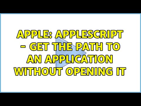 Apple: AppleScript -