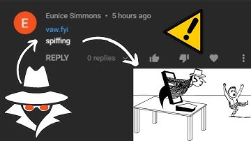 Dangerous dark web YouTube comment spam bots are back !!! ( vaw.fyi , etc. )