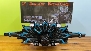 X Geats Riser Buckle Bootleg Mk9 Kamen Rider Henshin Sound