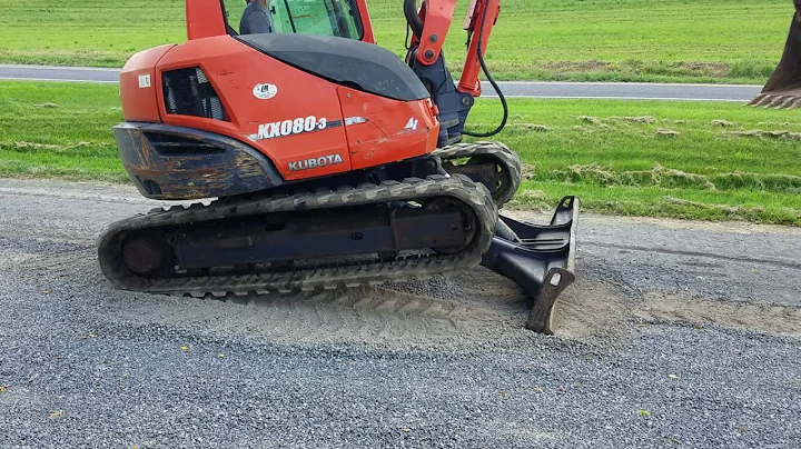 2008 Kubota KX080-3 Midi Excavator Track Hoe For Sale Running & Operating Video!