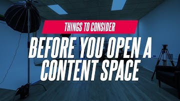 Watch this before you open a Content Studio - Create More Studios, NJ