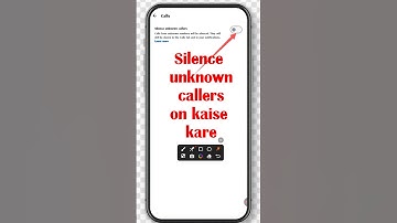 How to Automatically silence incoming call from unknown contacts on WhatsAppnew update#youtubeshorts