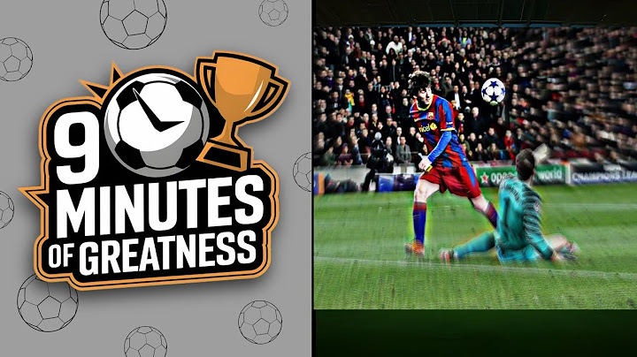90 minutes of greatness | Lionel Messi vs Arsenal | Champions League 2011  3-1