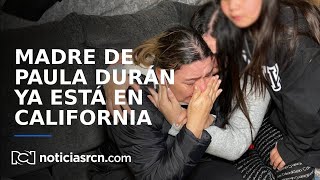 El emotivo reencuentro de Paula Durán y su mamá en Estados Unidos