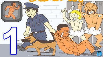 Super Prison Escape - Escape Game - Gameplay Walkthrough Part 1 Levels 1-15 (iOS,Android)