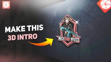 Make This Insane 🔥 3D Intro in Kinemaster | How to Make Gaming Intro | Gaming Intro | Intro tutorial