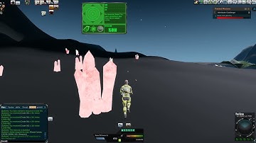 Mining run on Planet Cyrene, Entropia Universe using  Ziplex Z20 Seeker Unamped