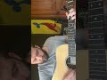 Day 1 of learning “Sleeping on the Blacktop” by Colter Wall on guitar #guitarlesson