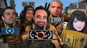 Can Squeex carry Team Ludwig in CS2? (Ludwig, Tyler1, Emiru, Agent00)