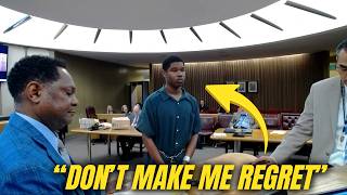 “Judge Gives Teen Robber One Final Chance After Armed Robbery ⚖️🔥”
