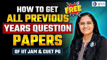 CUET PG | IIT JAM Physics Previous Year Question Paper Free 2026 | IFAS