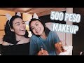 500 Peso Makeup Challenge w/ Frankie