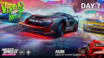 NFS: No Limits | Audi S1 e-tron Quattro (DAY 7 - Viper