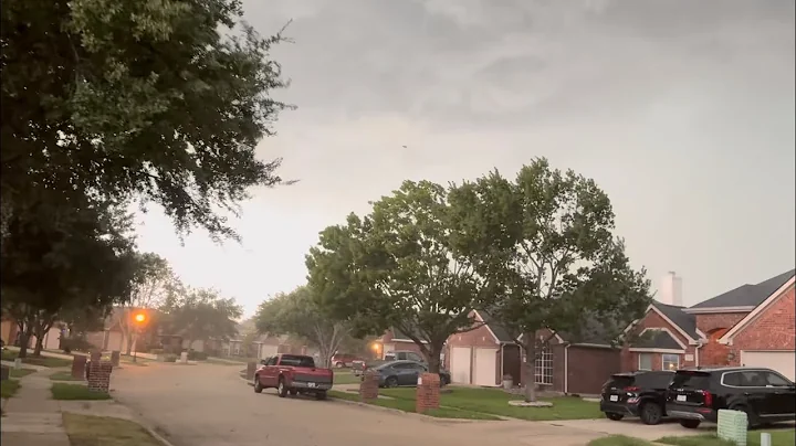 Severe thunderstorm With 70 MPH Wind Gusts and Heavy Rainfall Hit Frisco TX 9/5/25