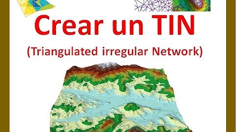 Crear un TIN a partir de curvas de nivel - ArcGIS