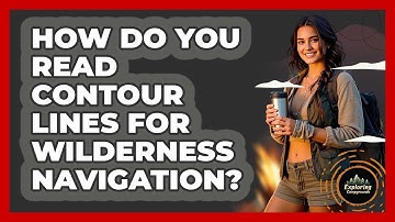 How Do You Read Contour Lines For Wilderness Navigation? - Exploring Campgrounds