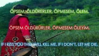 Aýnam - Türkmen Türküsü Türkçe altyazılı. Turkmen Song- English Subtitles. Türkmençe