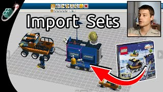 Import Official Sets in LEGO Digital Designer - YouTube