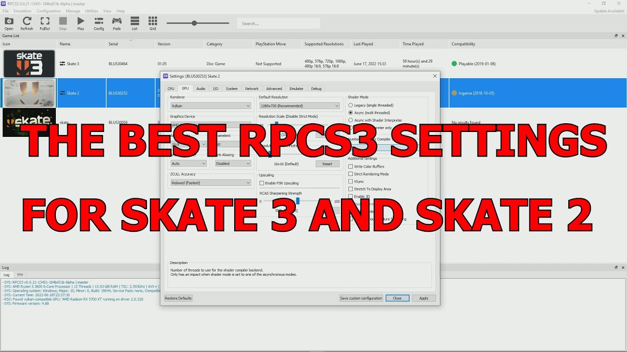 CH3AT - Skate 3 Cheat Menu (Trainer for RPCS3) : r/rpcs3