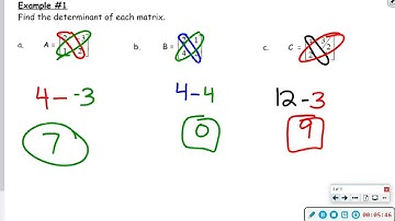 TPC 7.7:  Determinant of a Square Matrix