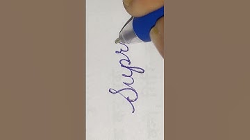 "Supriya" beautiful name in cursive. #shorts #shortvideo #viral #viralshorts #trending