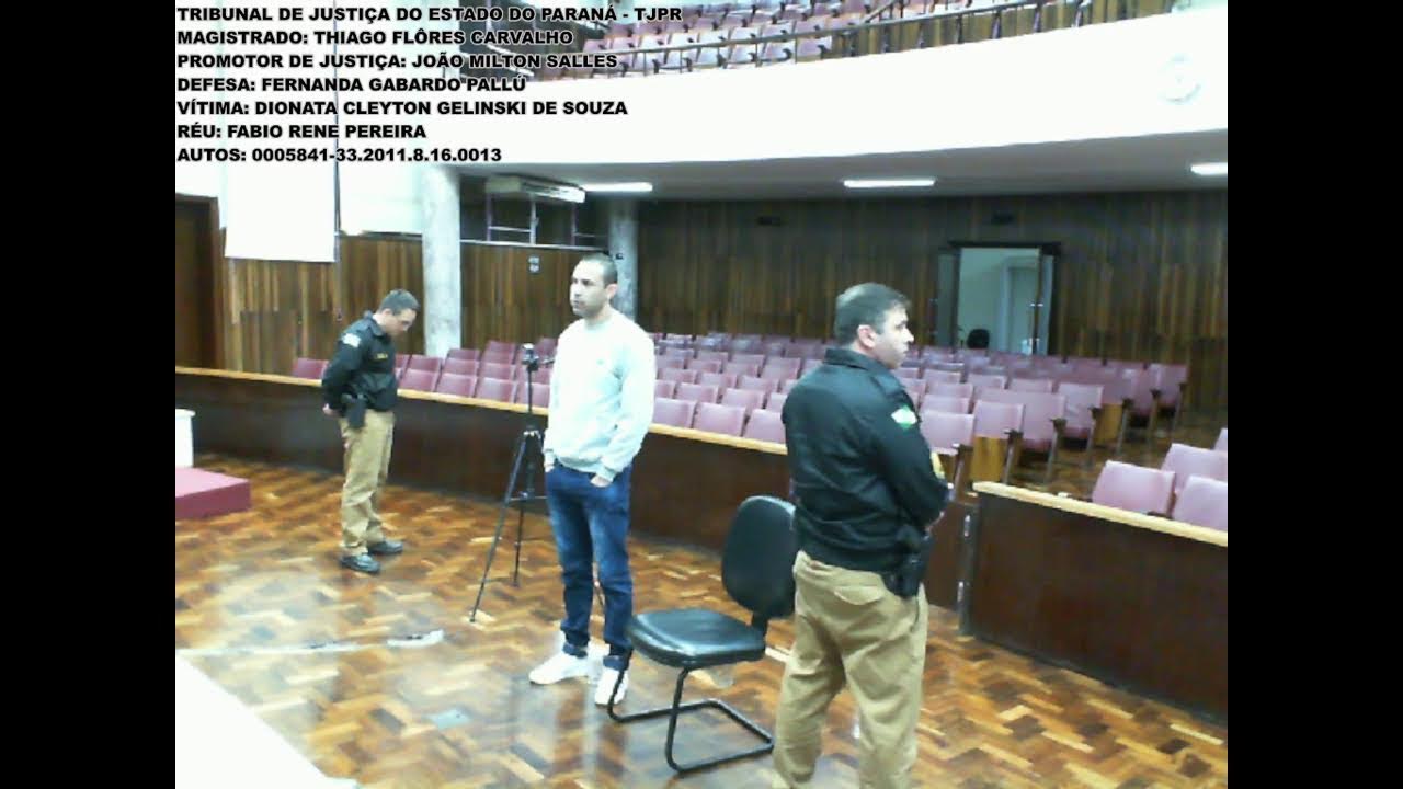 TRIBUNAL DO JÚRI DE CURITIBA 16/05/2022 - AUTOS 0005841-33.2011.8.16 ...