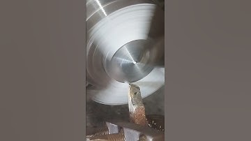 🦾#metalwork ⚙️#lathemachine #automobile🔥 #machine #cnc #tools  #creative 🙋#carbide 🔩#threading