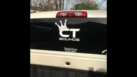 Ct sounds Meso 12 inch subs center console