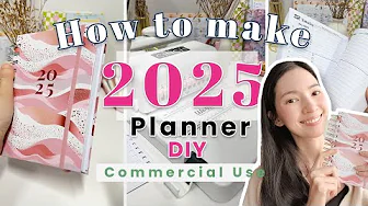 DIY 2025 Planner - Tutorial