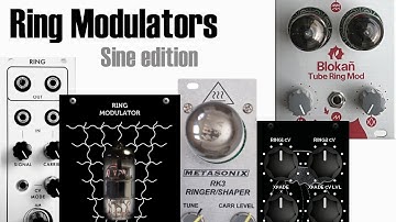 Ring Modulators - Sine edition