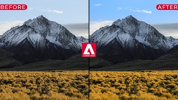 How to make the sky blue in Camera Raw