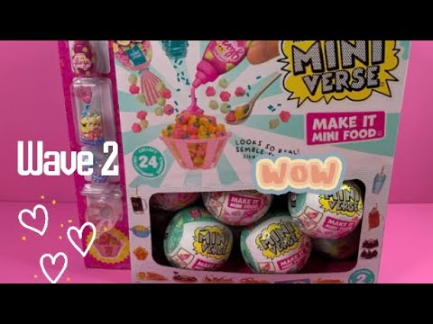 UNBOXING MINI VERSE DINER SERIES 2 WAVE 2!! 