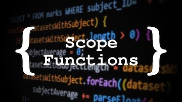 Scope Functions in Kotlin
