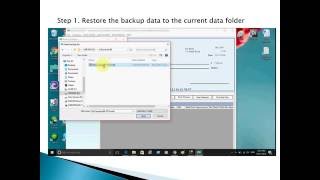 How to Restore ezPaycheck Payroll Data