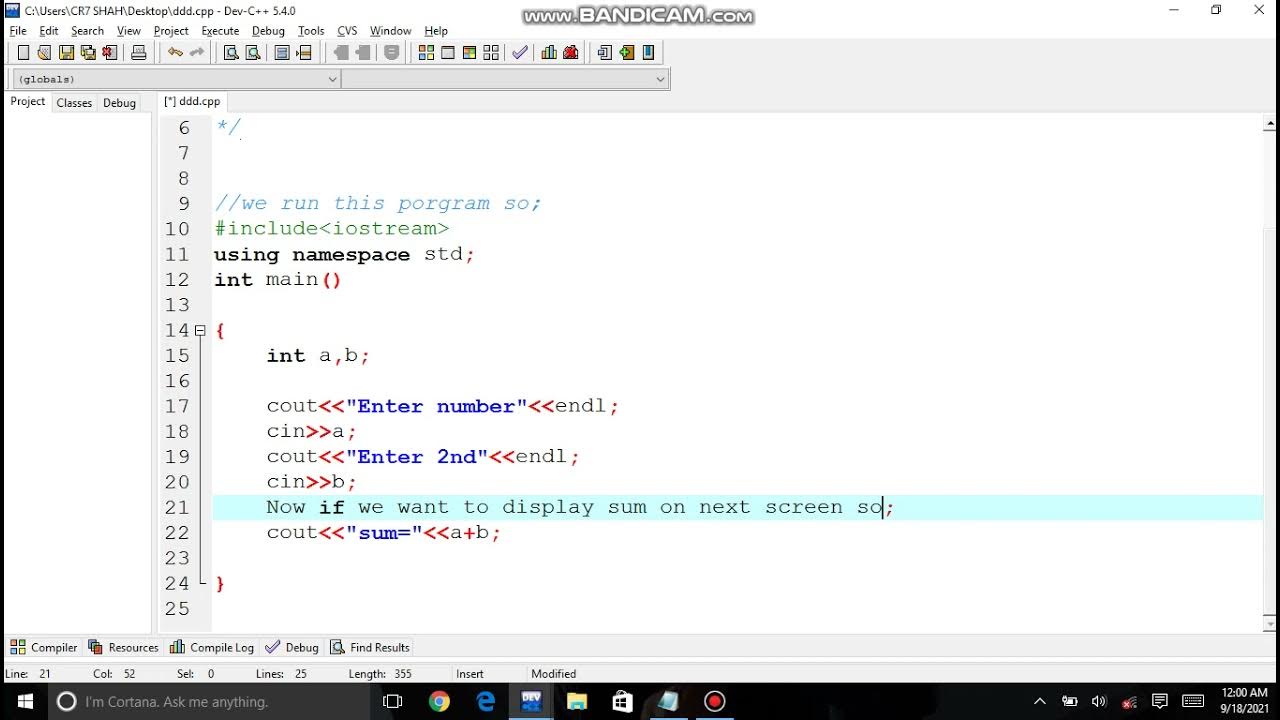 How will use system CLS IN C++ YouTube