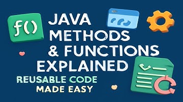 Java Methods & Functions Explained 🍴 | Reusable Code Made Easy