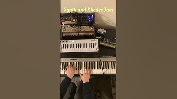 Synth and Rhodes Jam / Korg Volca #synth #Rhodes