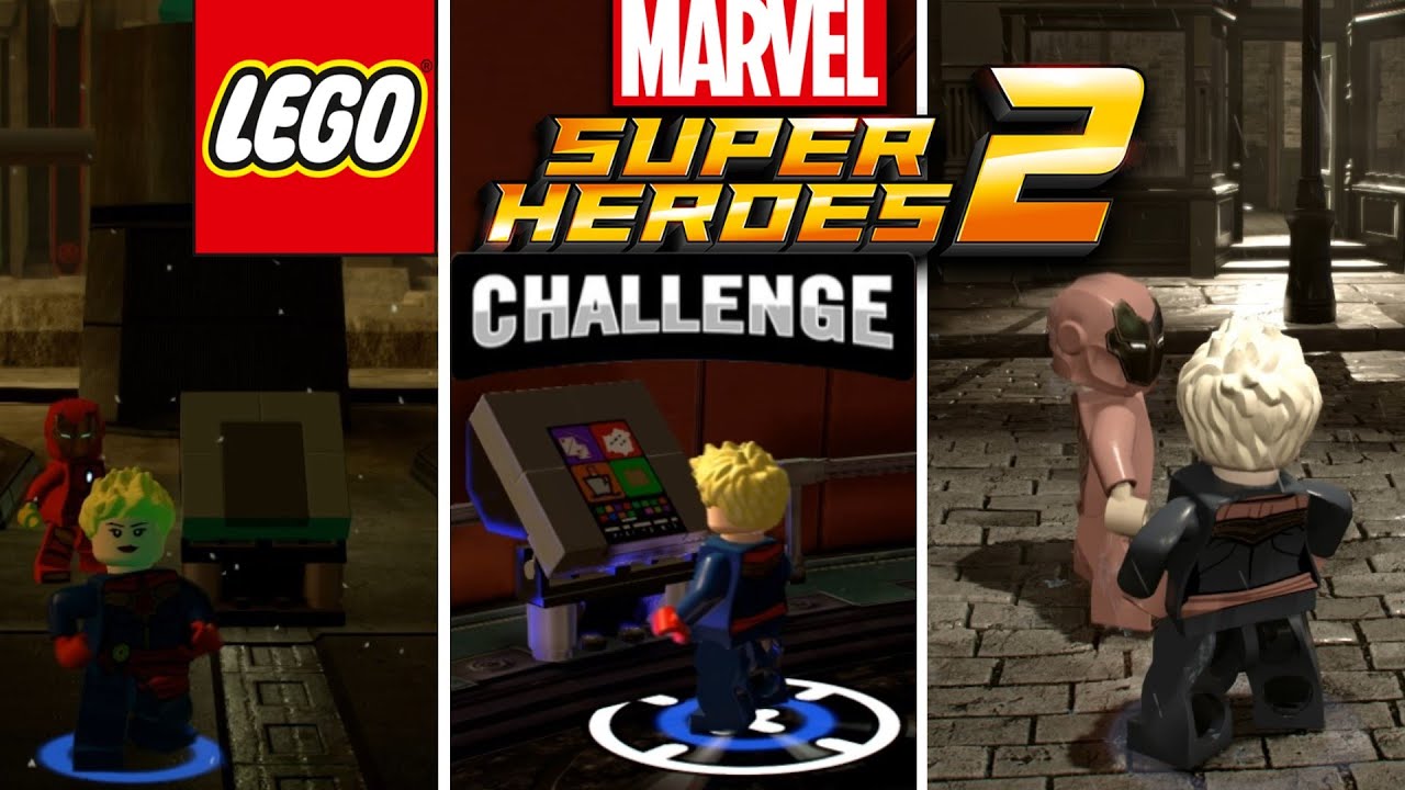 LEGO Marvel Heroes 2 - Trivia Time - Challenge Captain Jet Unlocked - YouTube