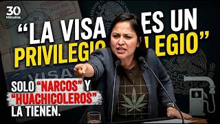 30 Minutos - La visa la tiene gente privilegiada, Diputada dice que solo narcos y huachicoleros