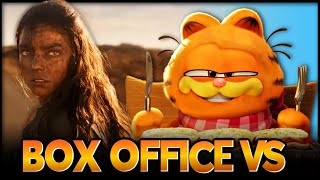 Garfield EATS Furiosa's LUNCH At Memorial Day Box Office?! | Chris Pratt vs Anya Taylor-Joy