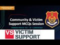 Community And Victim Support MCQs TSS CADRE RECRUITMENT SI Constable Punjab Police Community And Victim Support MCQs TSS CADRE RECRUITMENT SI Constable Punjab Police