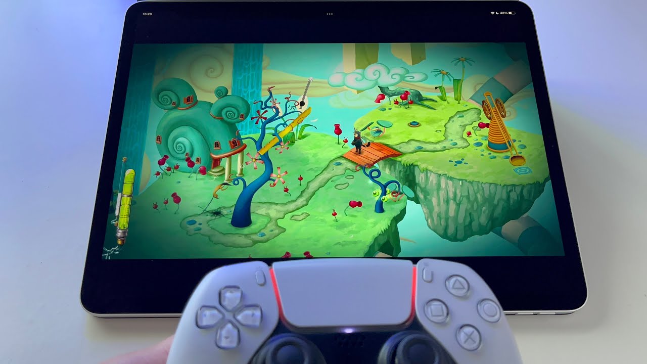Figment | Stadia gameplay on iPad Pro 4th gen 12.9” iPadOS