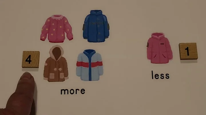 Pre-Kindergarten...  More and Less, Opposites