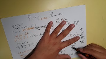 Spencerian Capital Letters