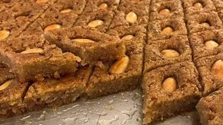 الهريسة (البسبوسة) الاصلية مع اسرار نجاحها من اول مرة Harissa Sweet