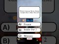 Which Cartoon Movie Broke Avatar’s Box Office Record? #moviequiz #entertainment #unitedstates#Shorts