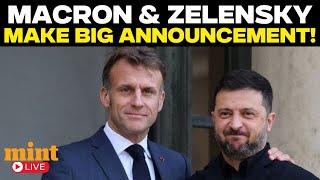 LIVE | Macron and Zelensky Make Joint Statement After Elysee Talks | Russia | Ukraine | Putin