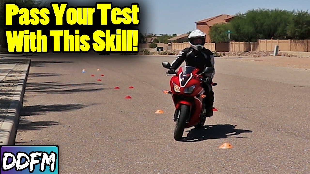You Need This Motorcycle Skill To Pass Your Test! YouTube